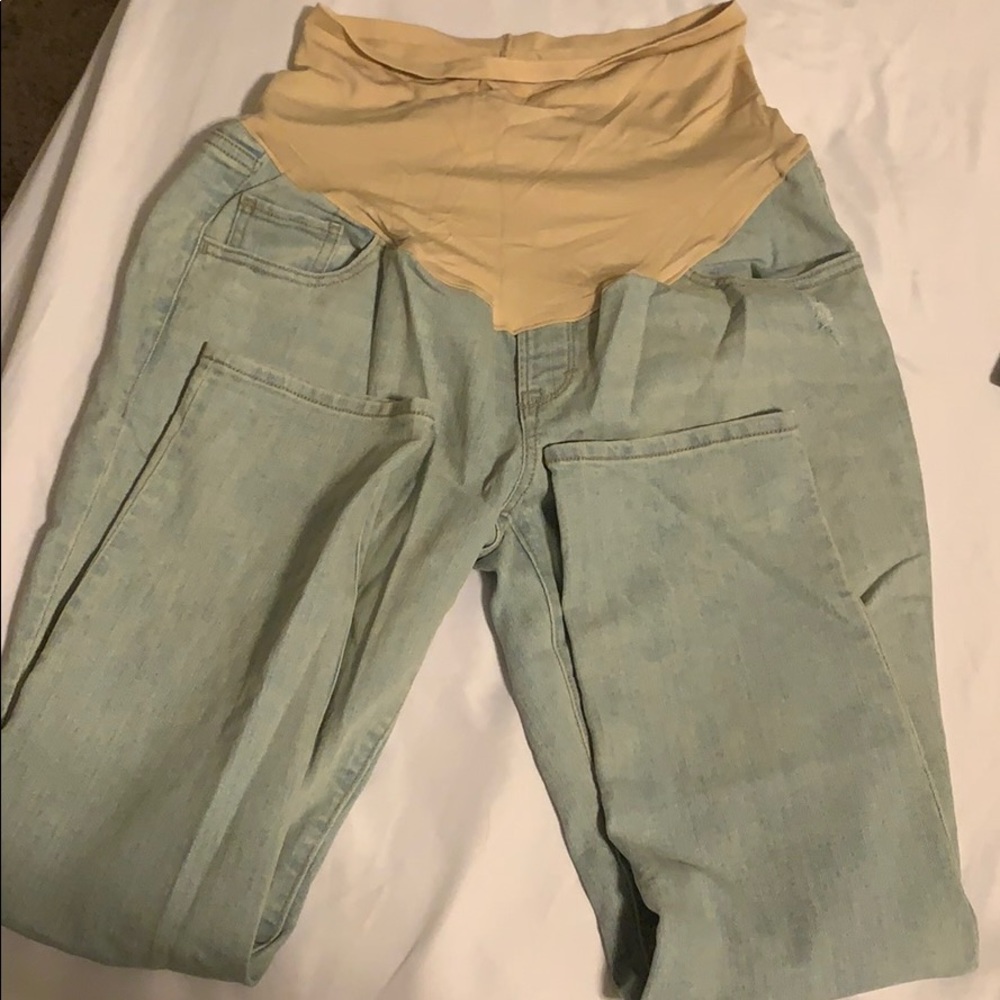 Old navy maternity skinny jeans
